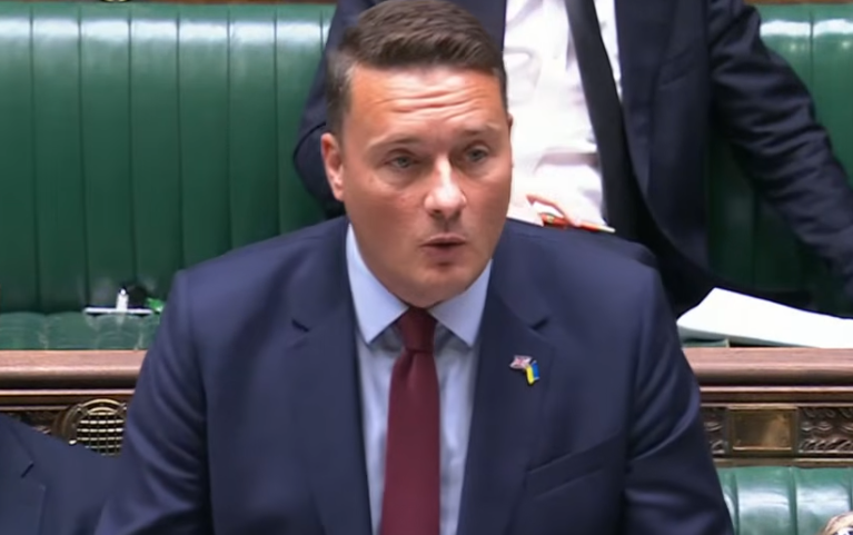 Wes Streeting in HoC